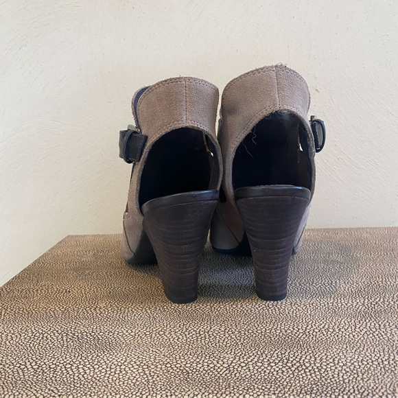 Franco Sarto Beige and Brown Booties - Picture 5 of 7